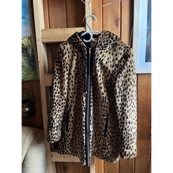 Zara Jackets & Blazers - Zara Faux Fur Jacket Cheetah Leopard